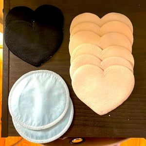 5 sets of Bamboobies nursing pads